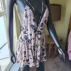 Freepeople Floral Strappy Romper